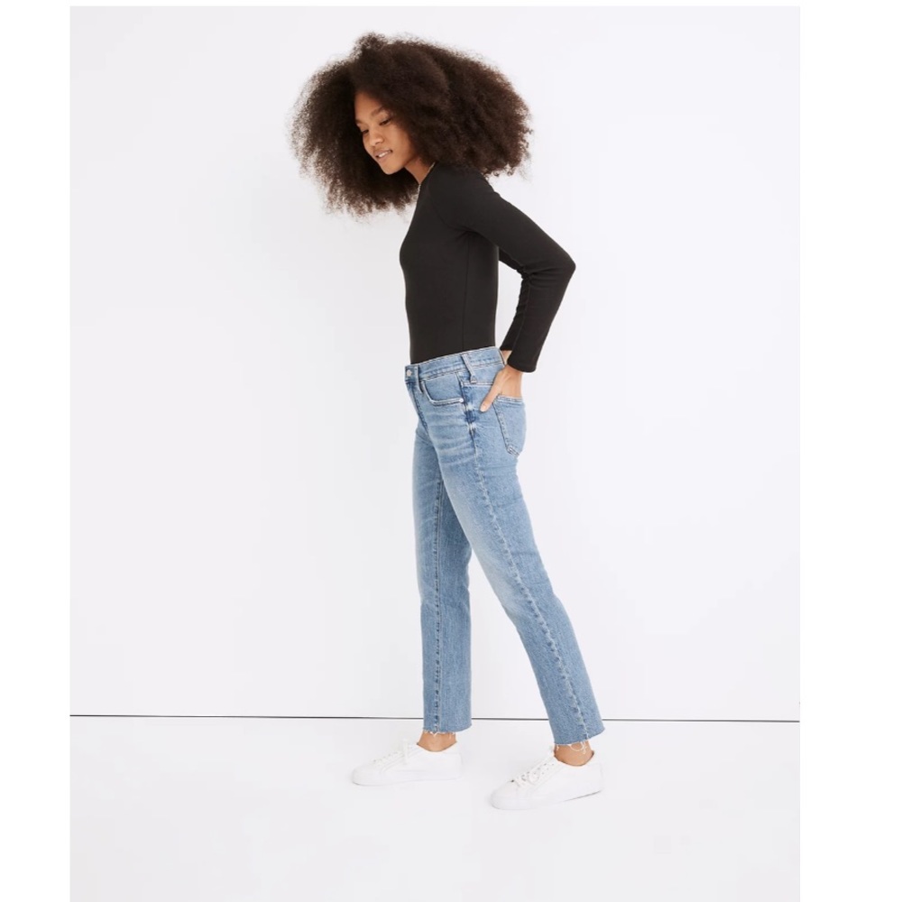 Madewell The Mid-Rise Perfect Vintage Jean in Enmore Wash - Picture 3 of 10